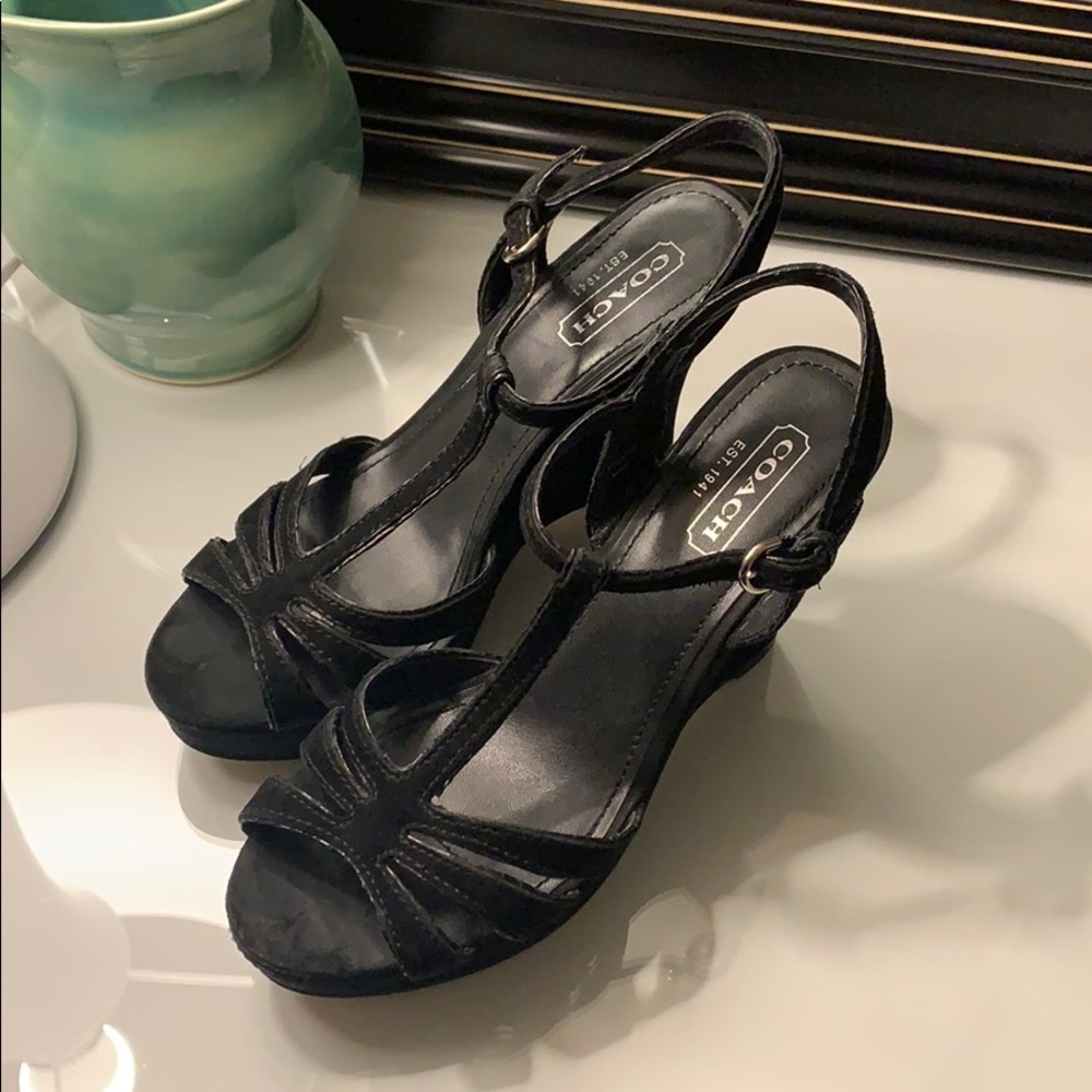 Coach wedges